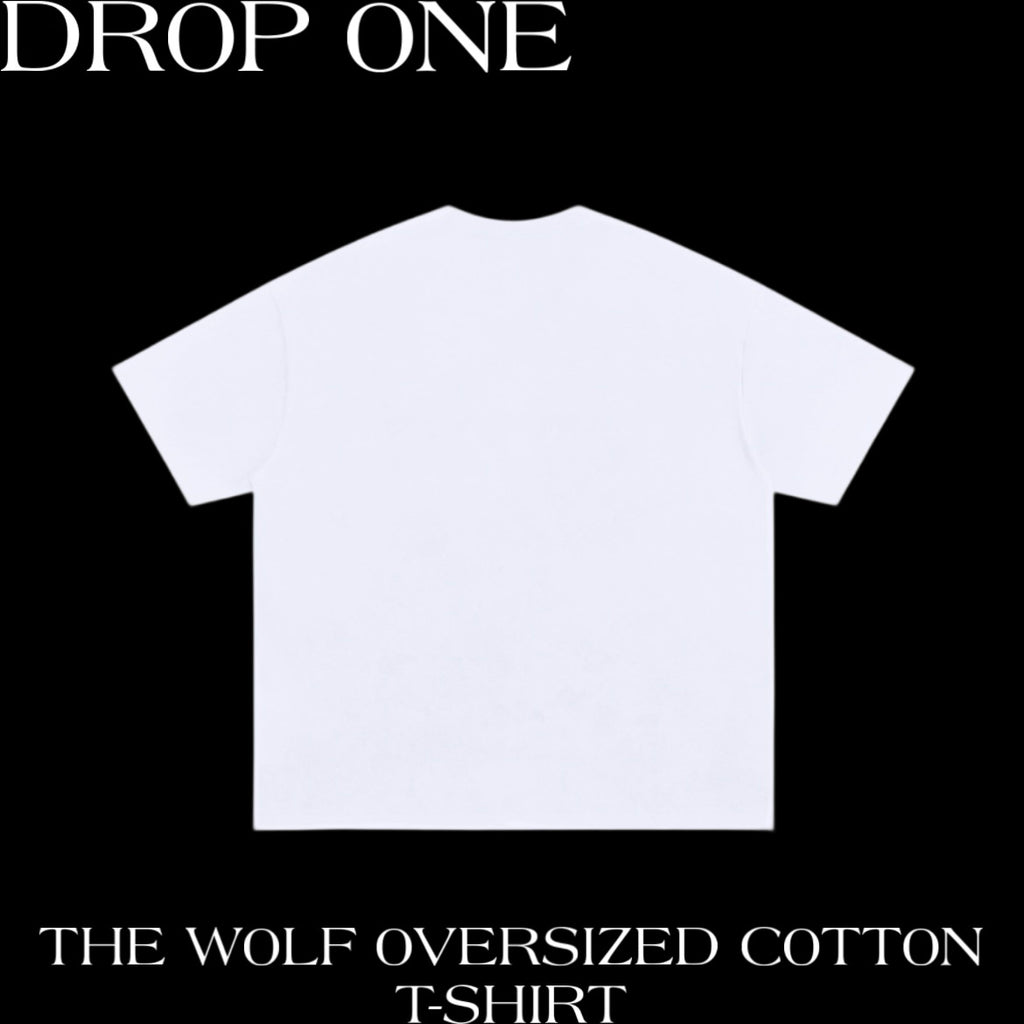 THE WOLF OVERSIZED COTTON T-SHIRT