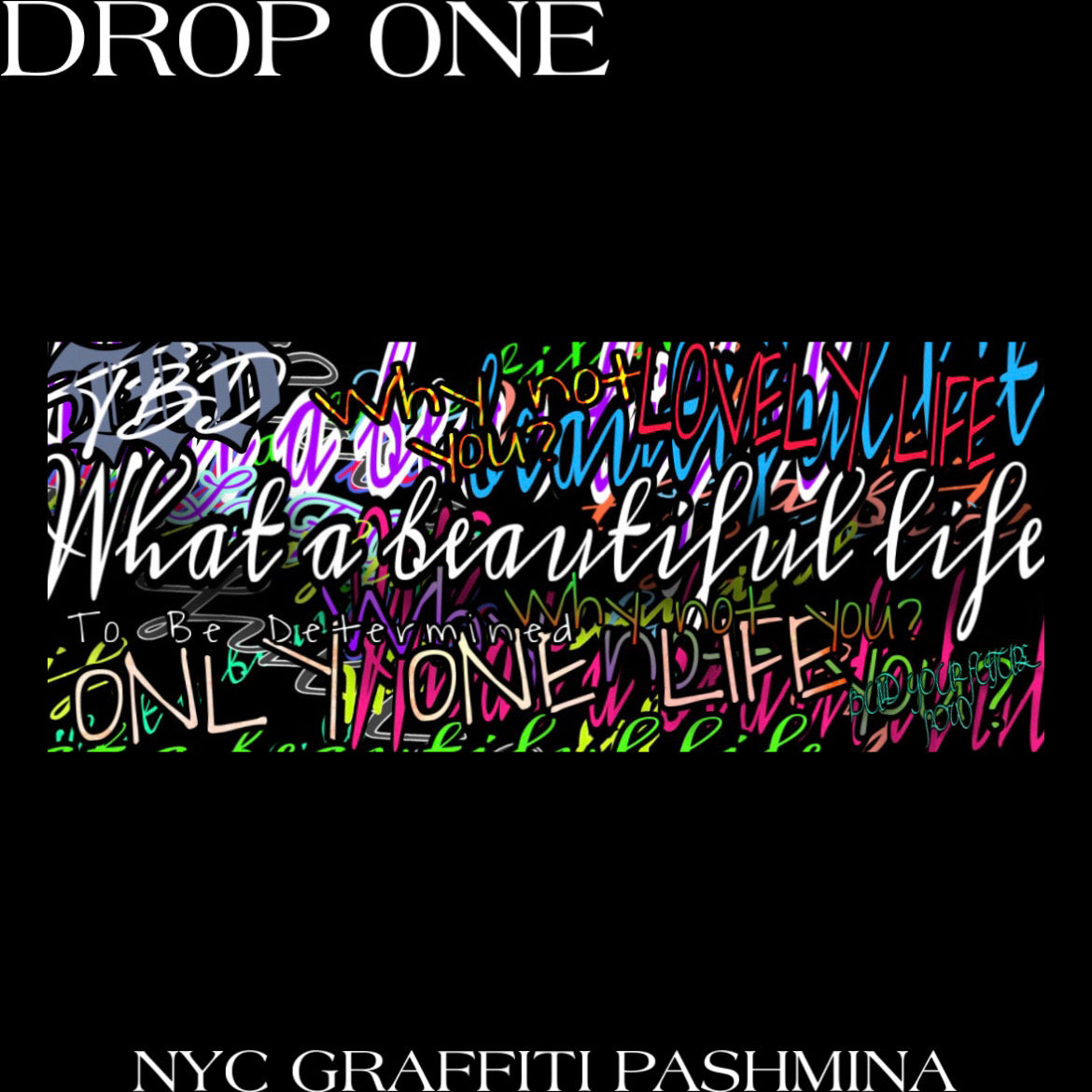 NYC GRAFFITI PASHMINA